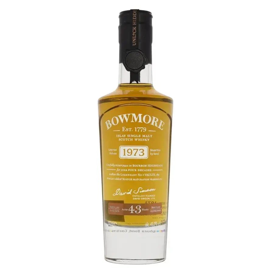 Bowmore 43 Years Old 1973 Limited Release