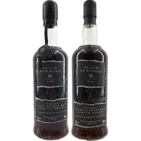Bowmore Black 1964 1st and 2nd Edition Set