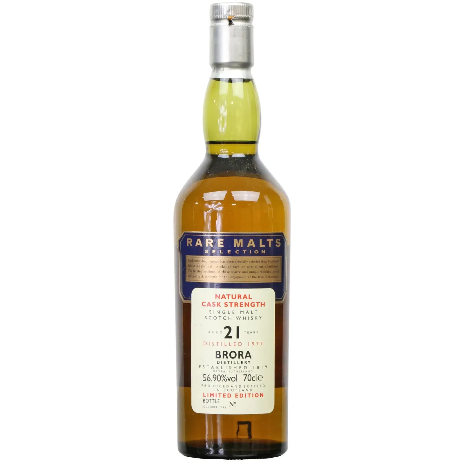 Brora 21 Years Old 1977 Rare Malts Selection