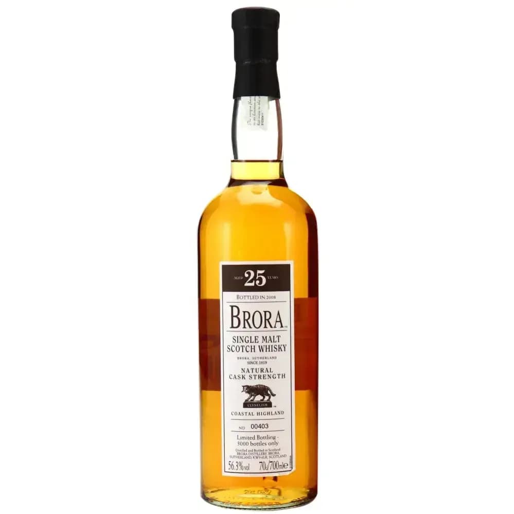 Brora 25 Years Old 7Th Release Diageo Special Releases 2008
