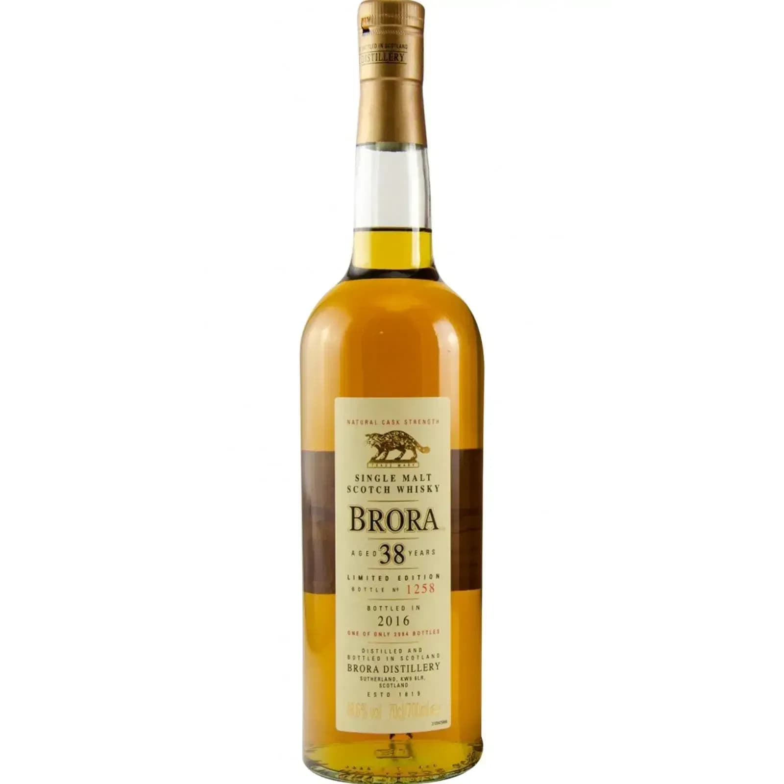 Brora 38 Years Old 15Th Release Diageo Special Releases 2016