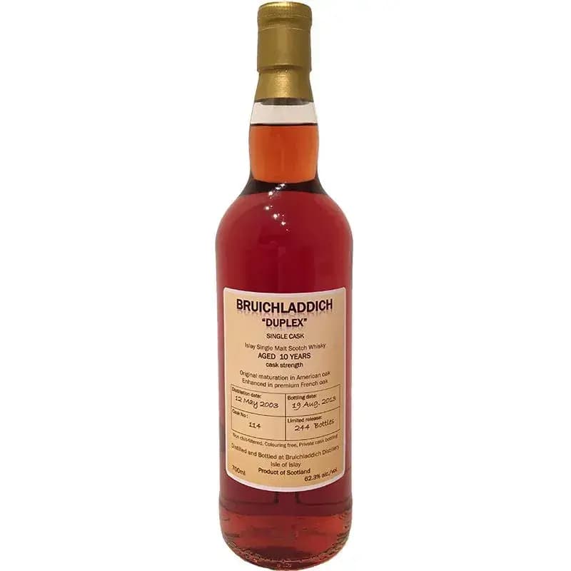 Bruichladdich 10 Years Old 2003 Duplex Cask Nr.114