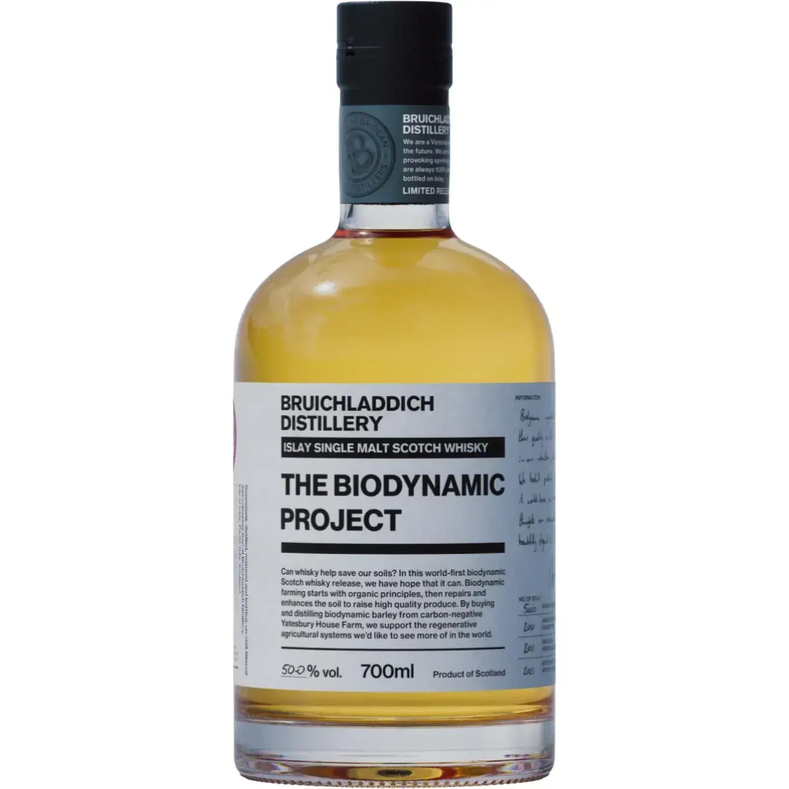 Bruichladdich 10 Years Old 2011 The Biodynamic Project
