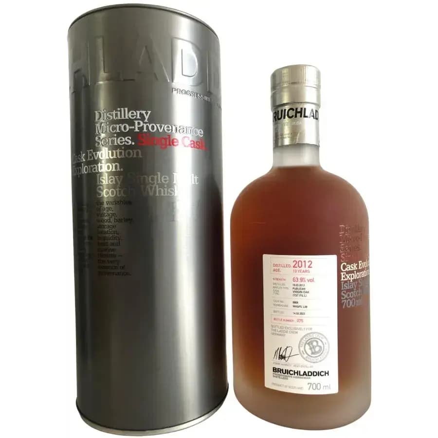 Bruichladdich 10 Years Old 2012 Micro Provenance Series Cask Nr.0908