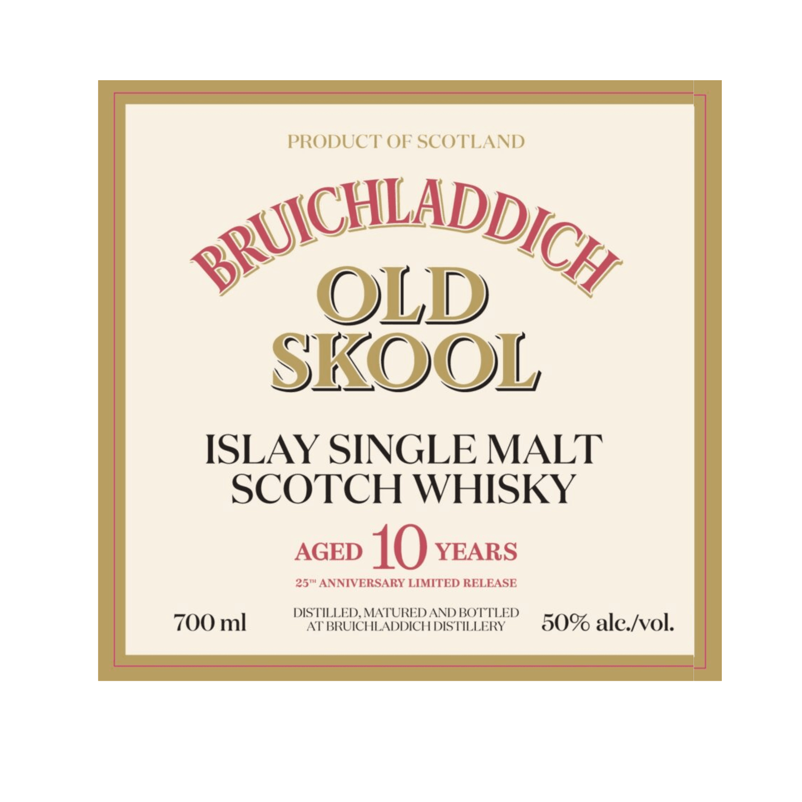 Bruichladdich 10 Years Old Old Skool