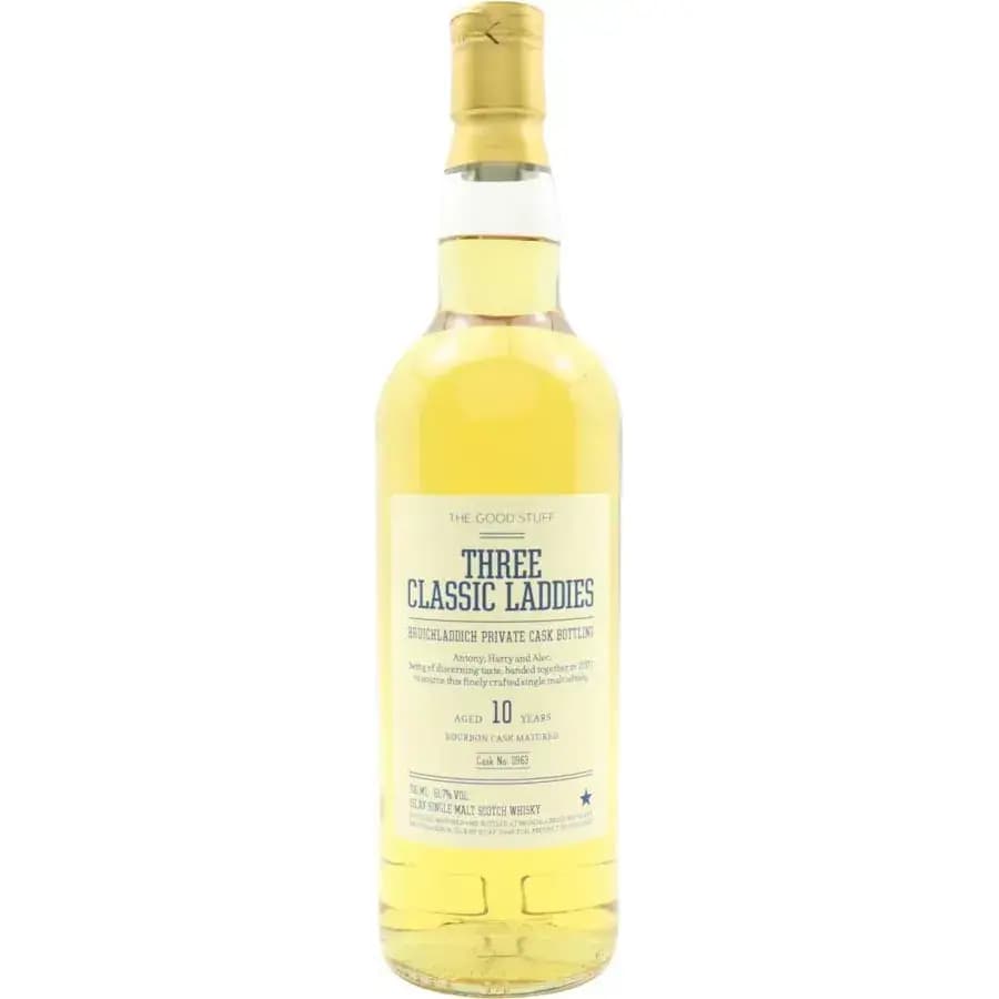 Bruichladdich 10 Years Old Three Classic Laddies Cask Nr.0963