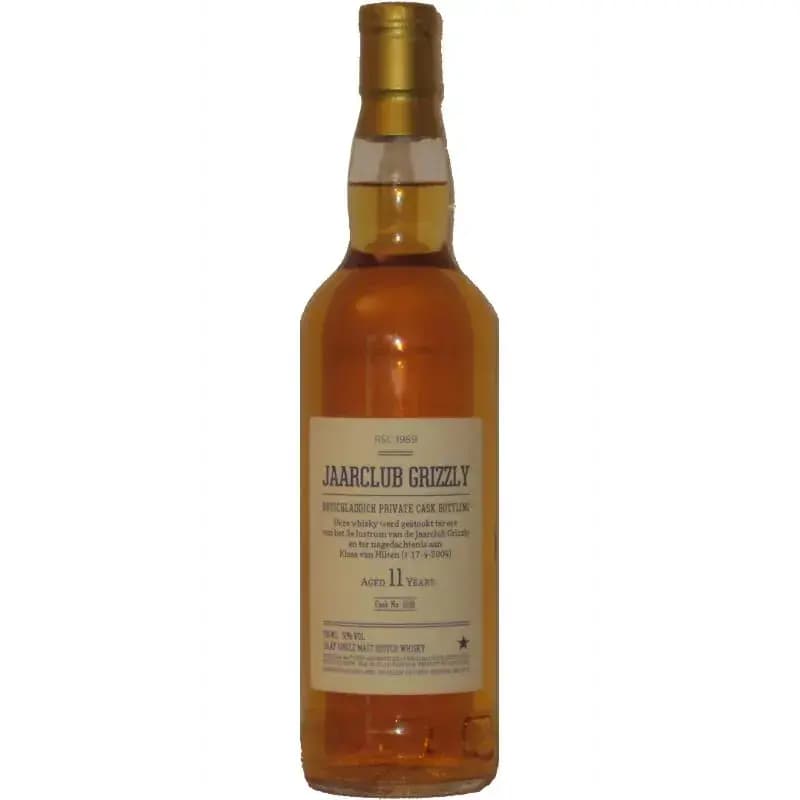Bruichladdich 11 Years Old 2005 Jaarclub Grizzly Cask Nr.1036