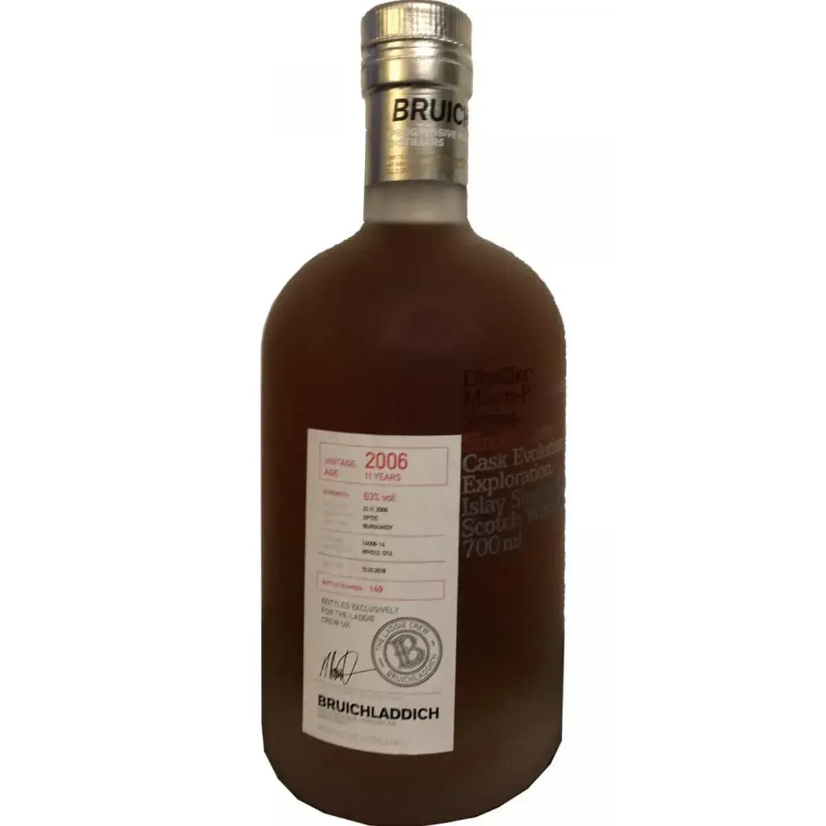 Bruichladdich 11 Years Old 2006 Micro Provenance Series Cask Nr.14006-14