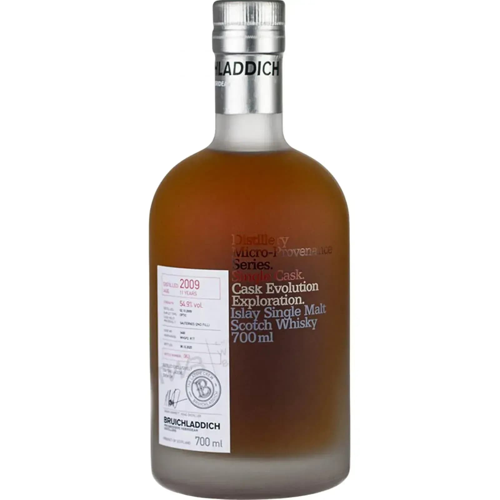 Bruichladdich 11 Years Old 2009 Micro Provenance Series Cask Nr.3460