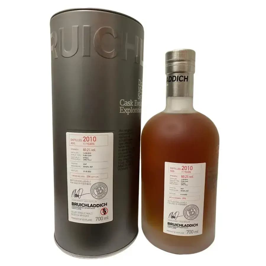 Bruichladdich 11 Years Old 2010 Micro Provenance Series Cask Nr.2247
