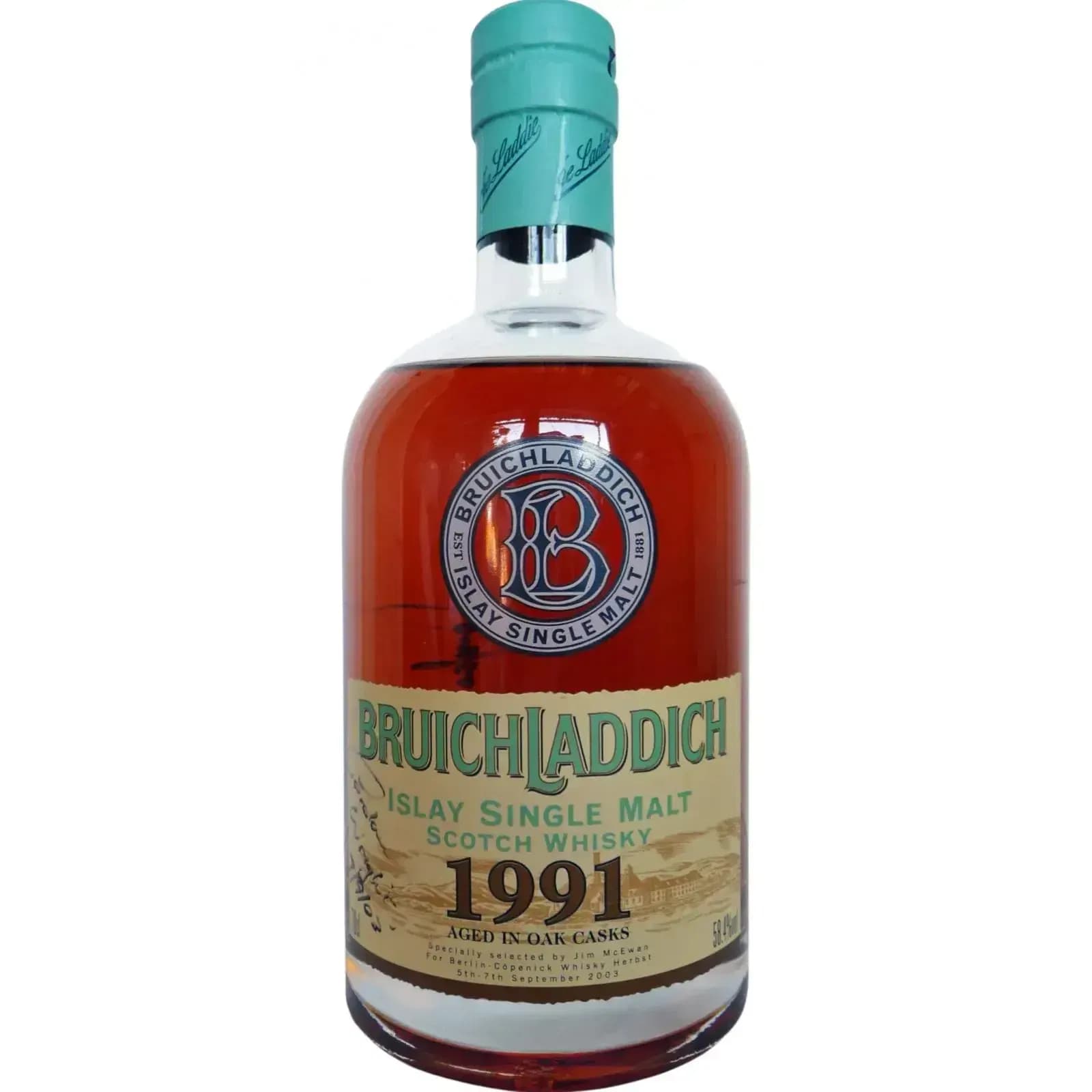 Bruichladdich 12 Years Old 1991 For Koepenick 2003 Cask Nr.5