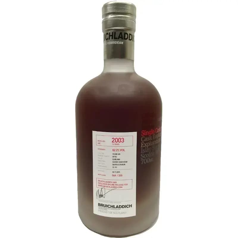 Bruichladdich 12 Years Old Laddiemp3 2003 Micro Provenance Series Cask Nr.15/298 229