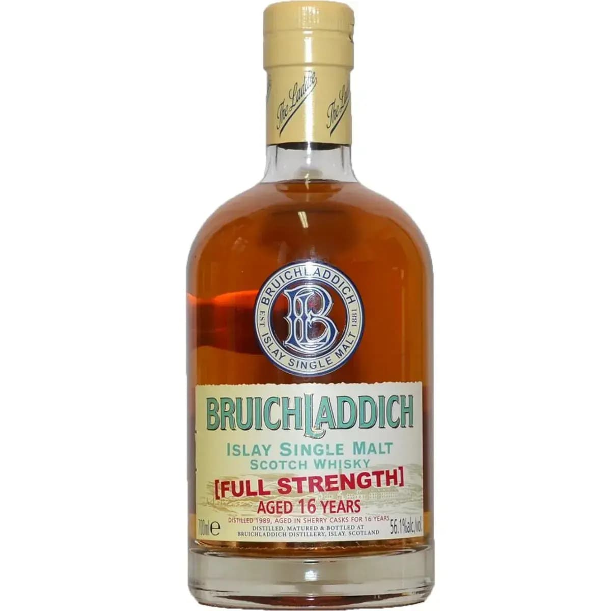 Bruichladdich 16 Years Old 1989 Full Strength