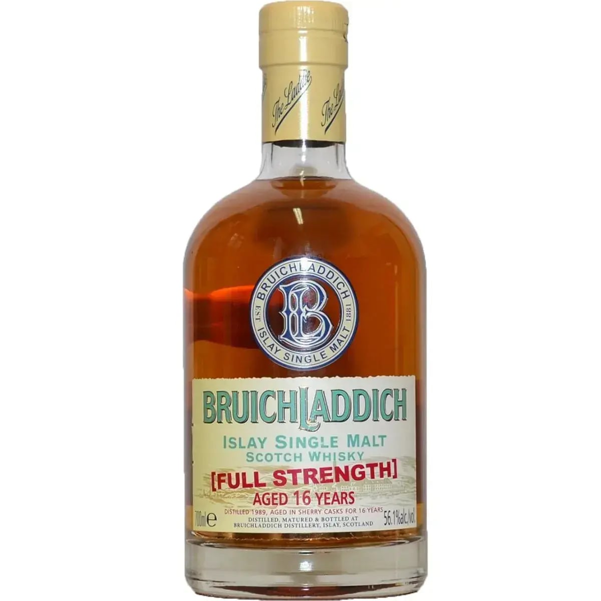 Bruichladdich 16 Years Old 1989 Full Strength