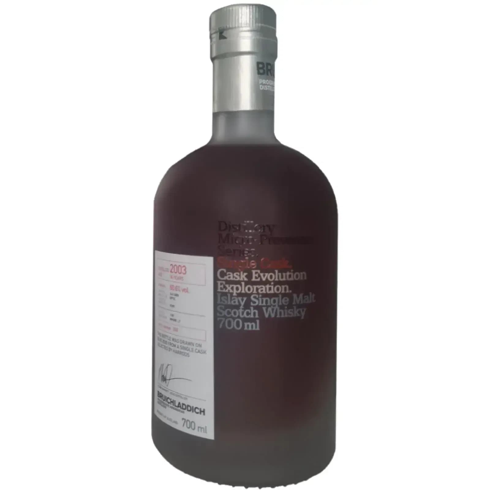Bruichladdich 16 Years Old 2003 Cask Evolution Exploration Cask Nr.1192