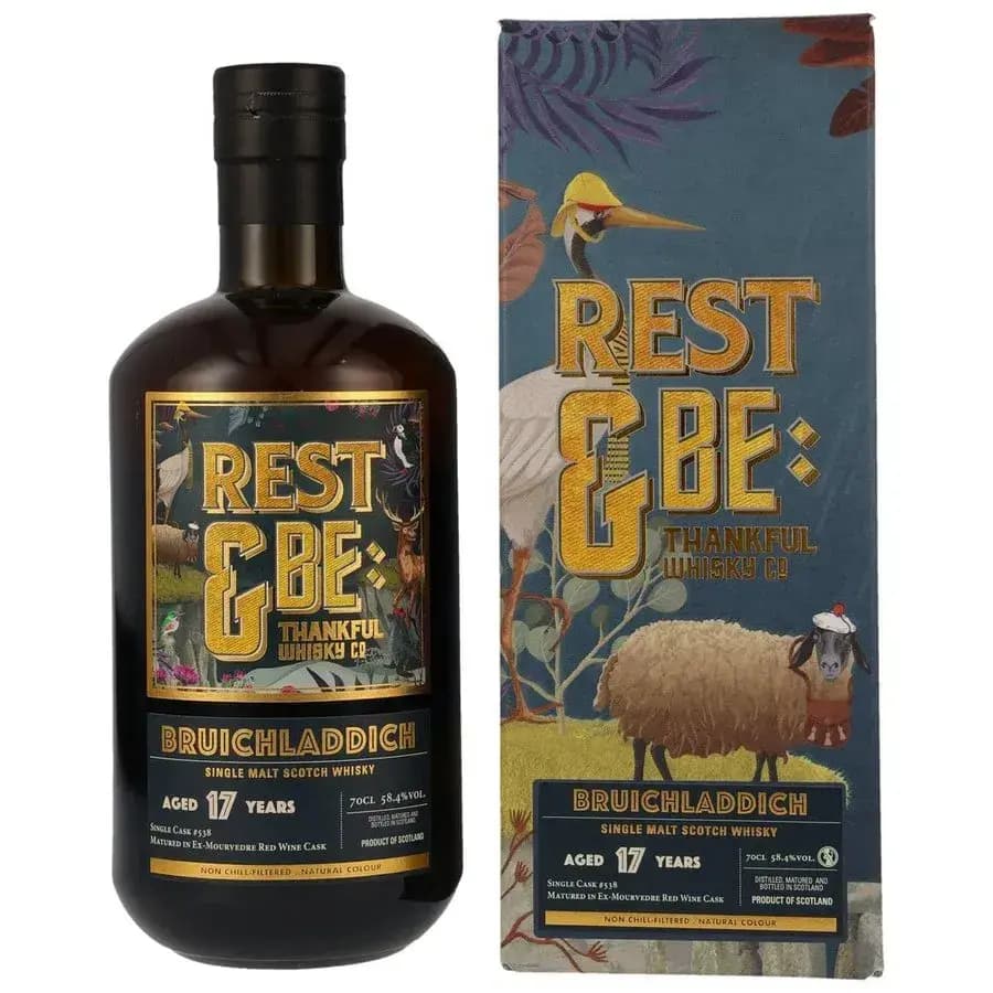 Bruichladdich 17 Years Old 2006 Rest & be Thankful Whisky Company 538