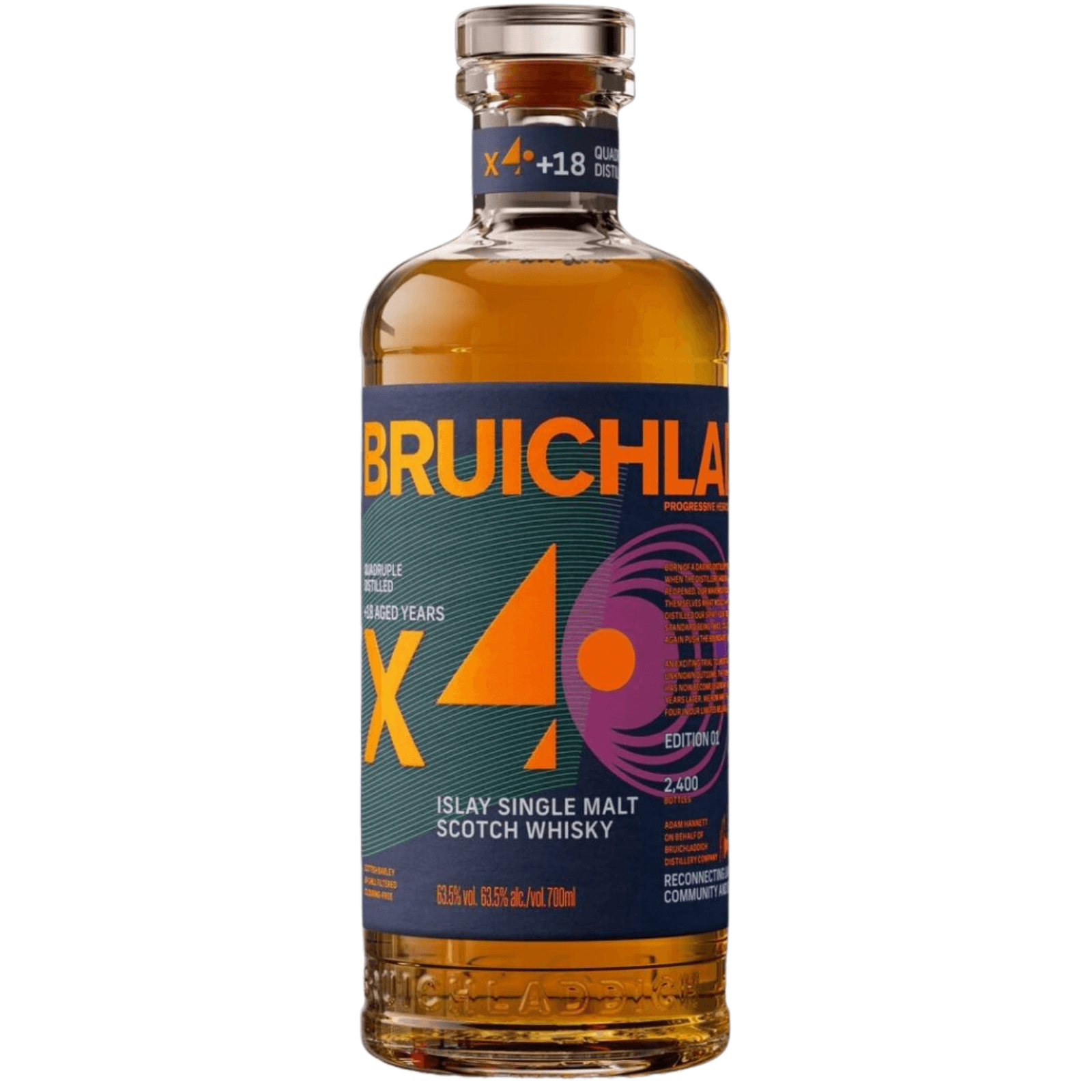 Bruichladdich 18 Years Old 2006 X4+18 Edition 01