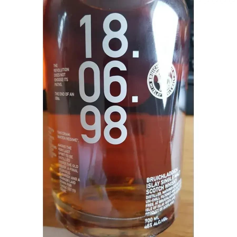 Bruichladdich 1998 Ancien Regime