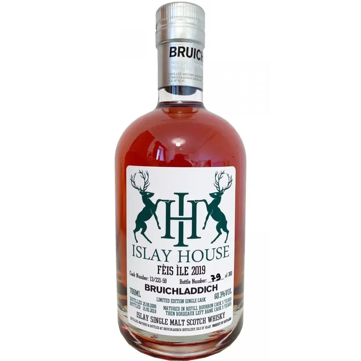 Bruichladdich 2008 Feis Ile 2019 Cask Nr.13/221-59