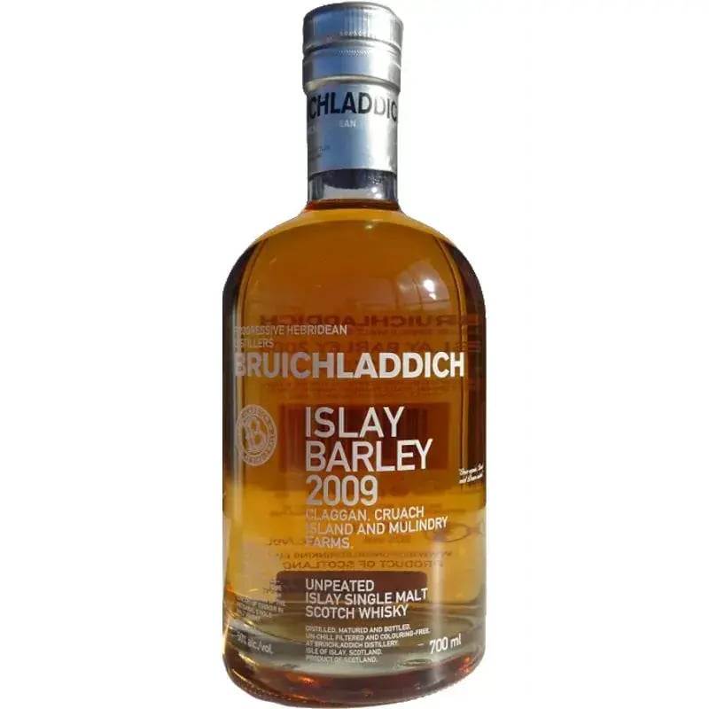 Bruichladdich 2009 Islay Barley Claggan, Cruach, Island & Mulindry Farms