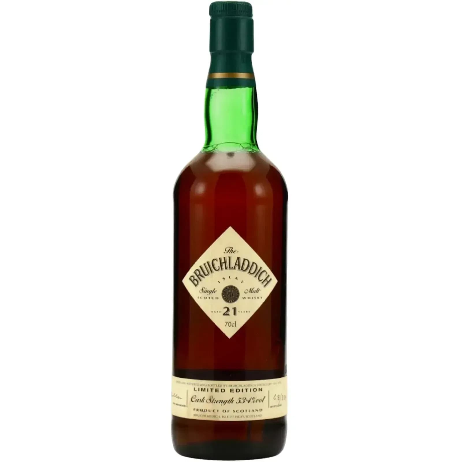 Bruichladdich 21 Years Old Limited Edition