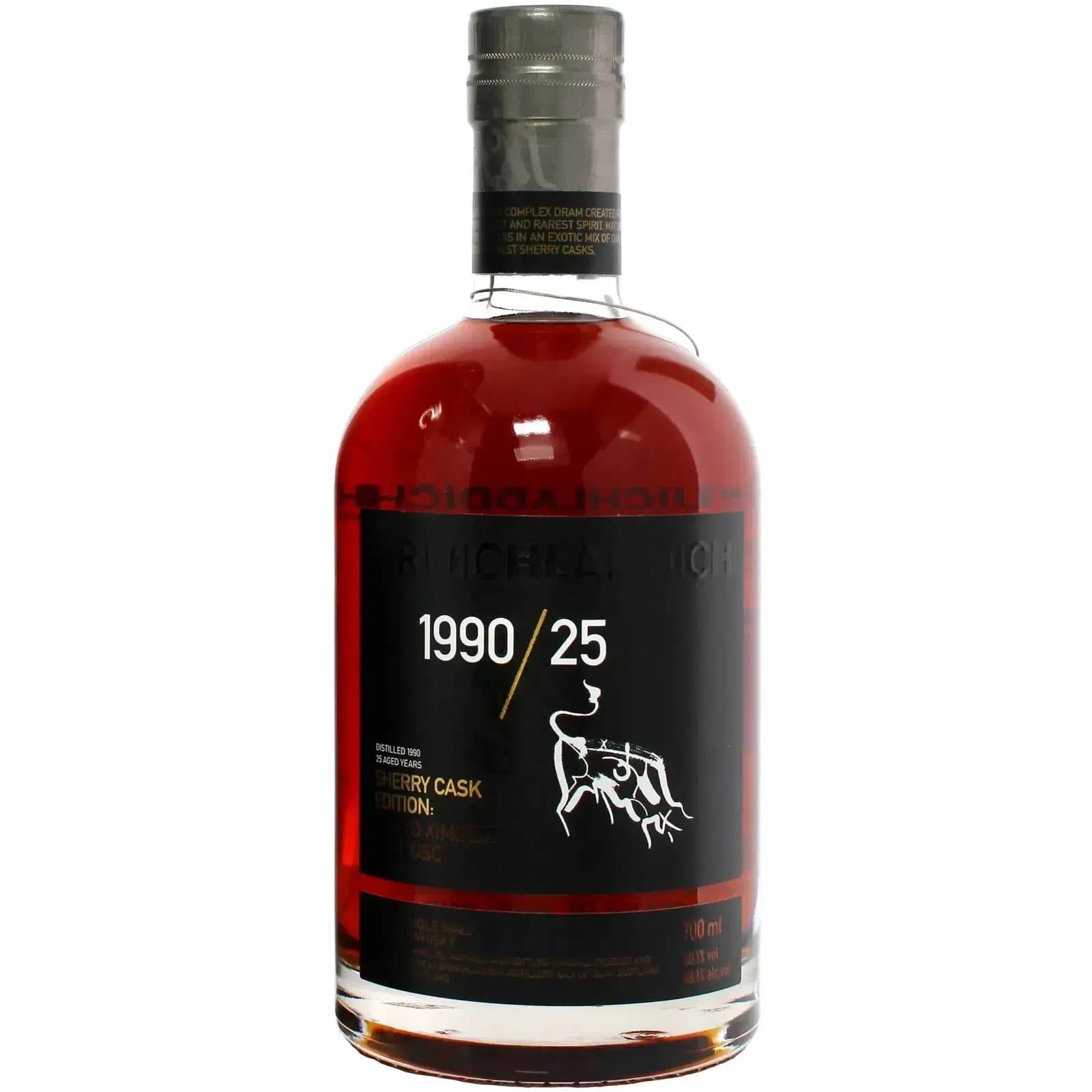 Bruichladdich 25 Years Old 1990 Sherry Cask Edition