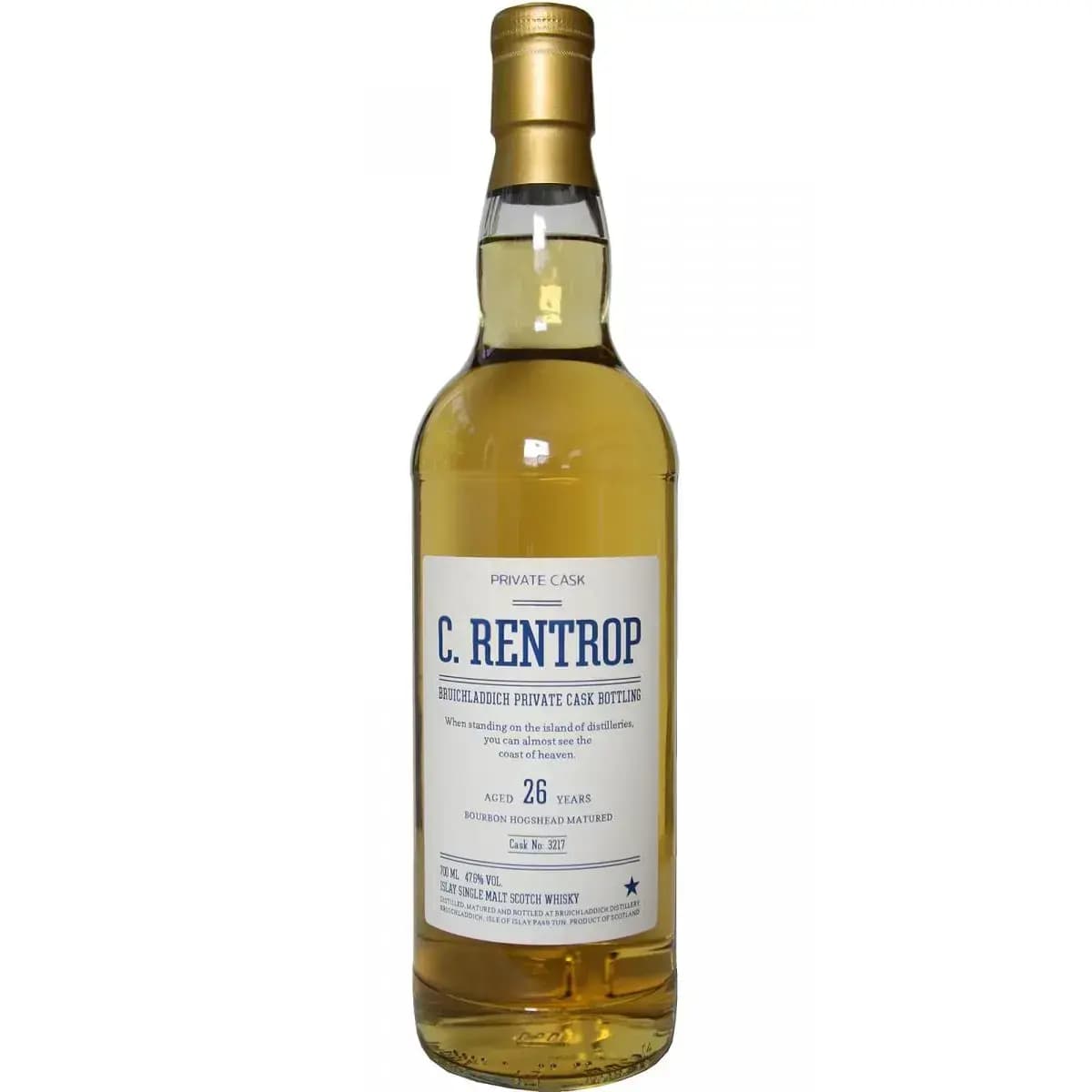 Bruichladdich 26 Years Old Cask Nr.3217