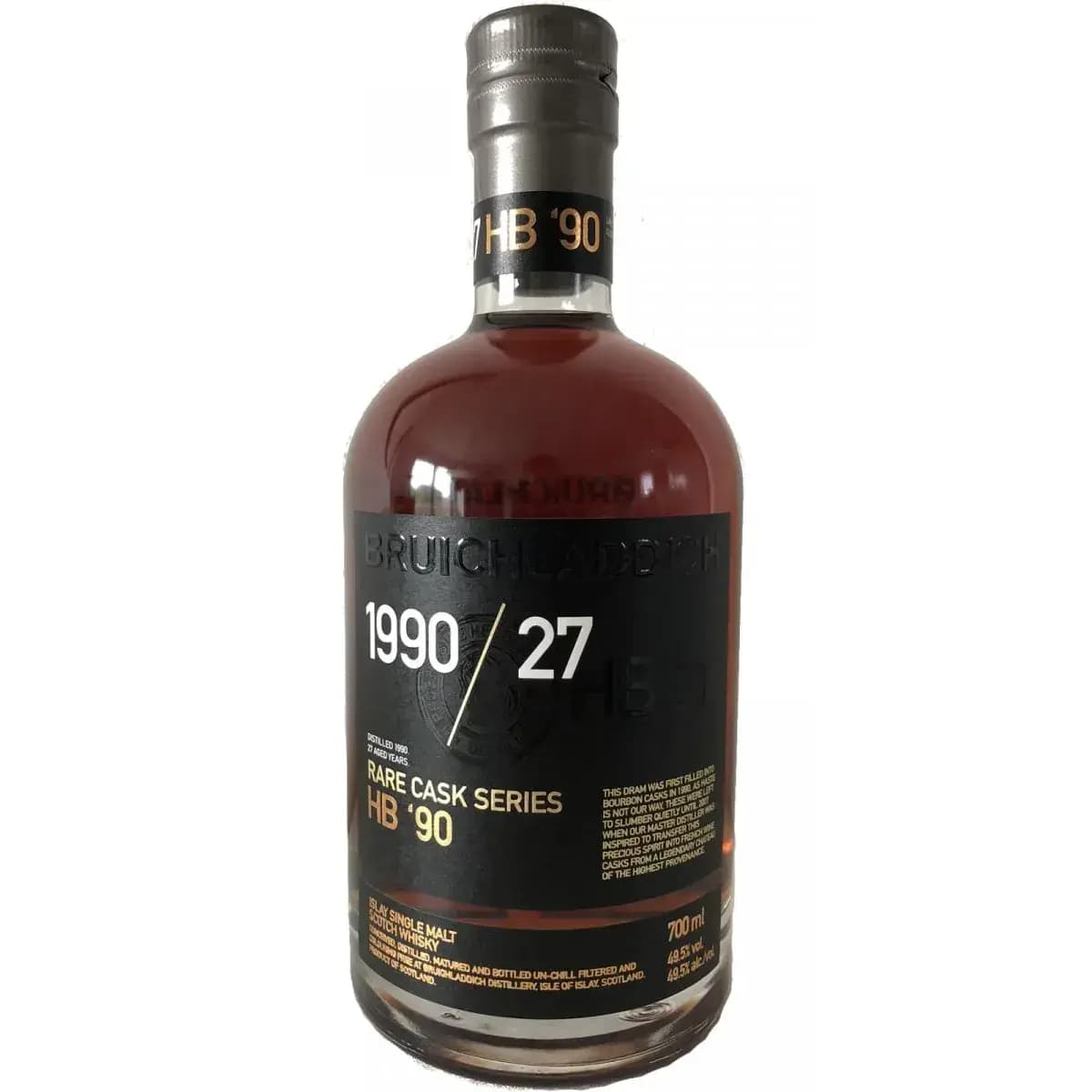 Bruichladdich 27 Years Old 1990 Rare Cask Series