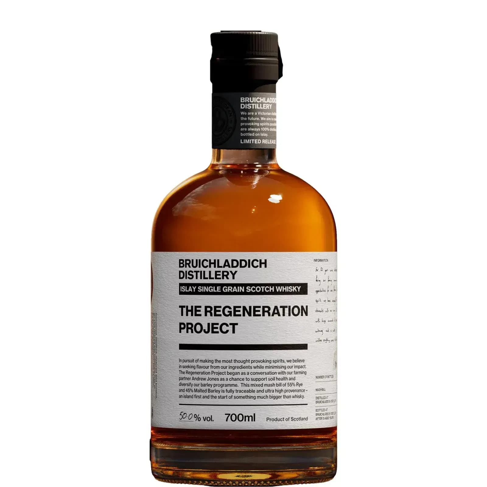 Bruichladdich 5 Years Old 2017 The Regeneration Project