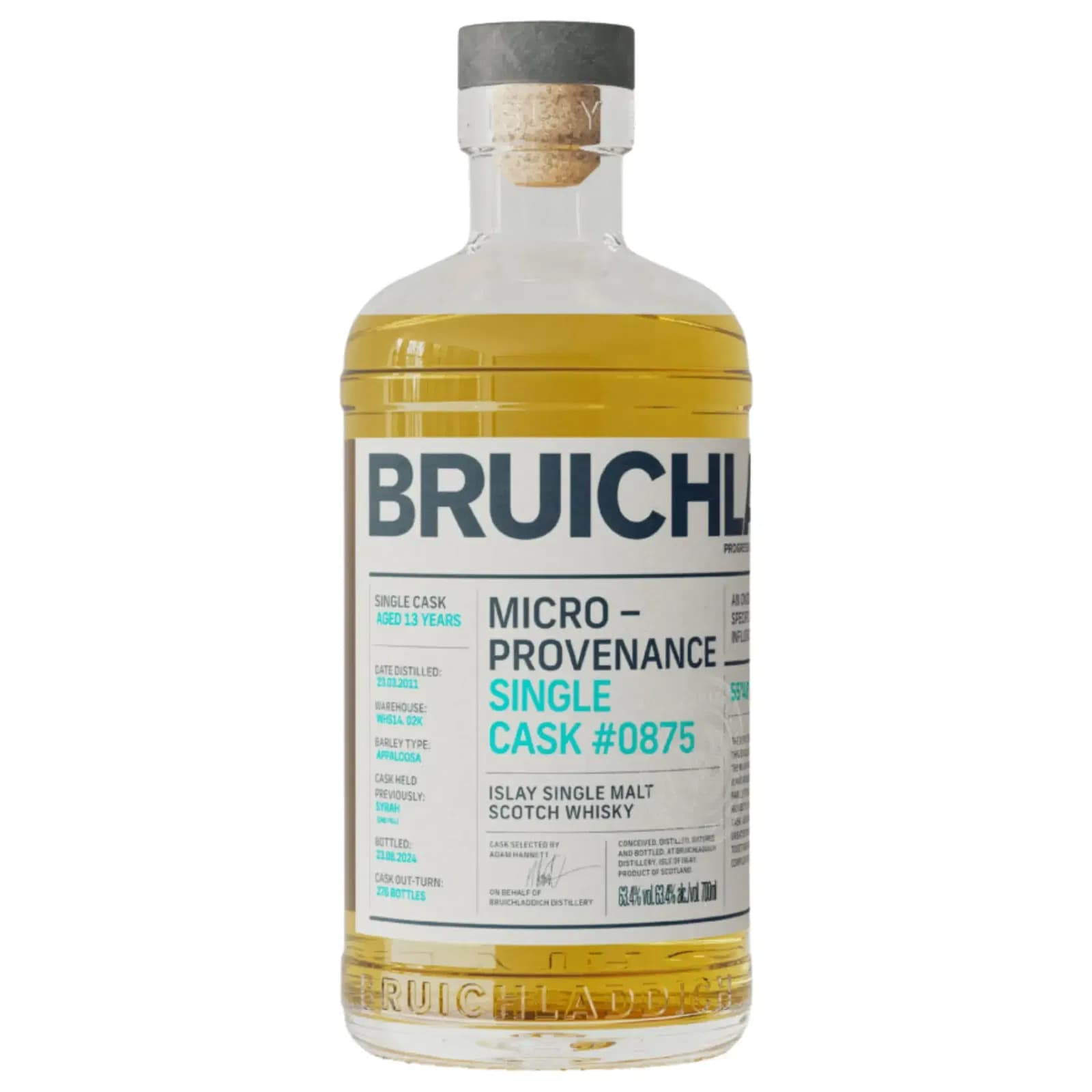 Bruichladdich Laddie Crew 13 Years Old Cask #875