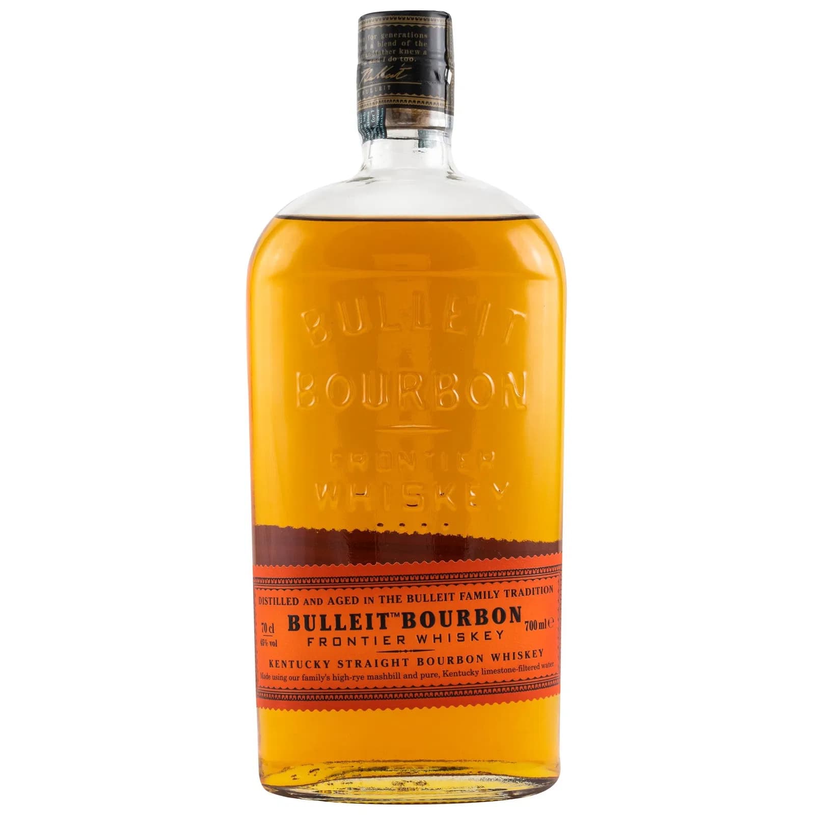 Bulleit 90 Bourbon Frontier Whiskey 75cl