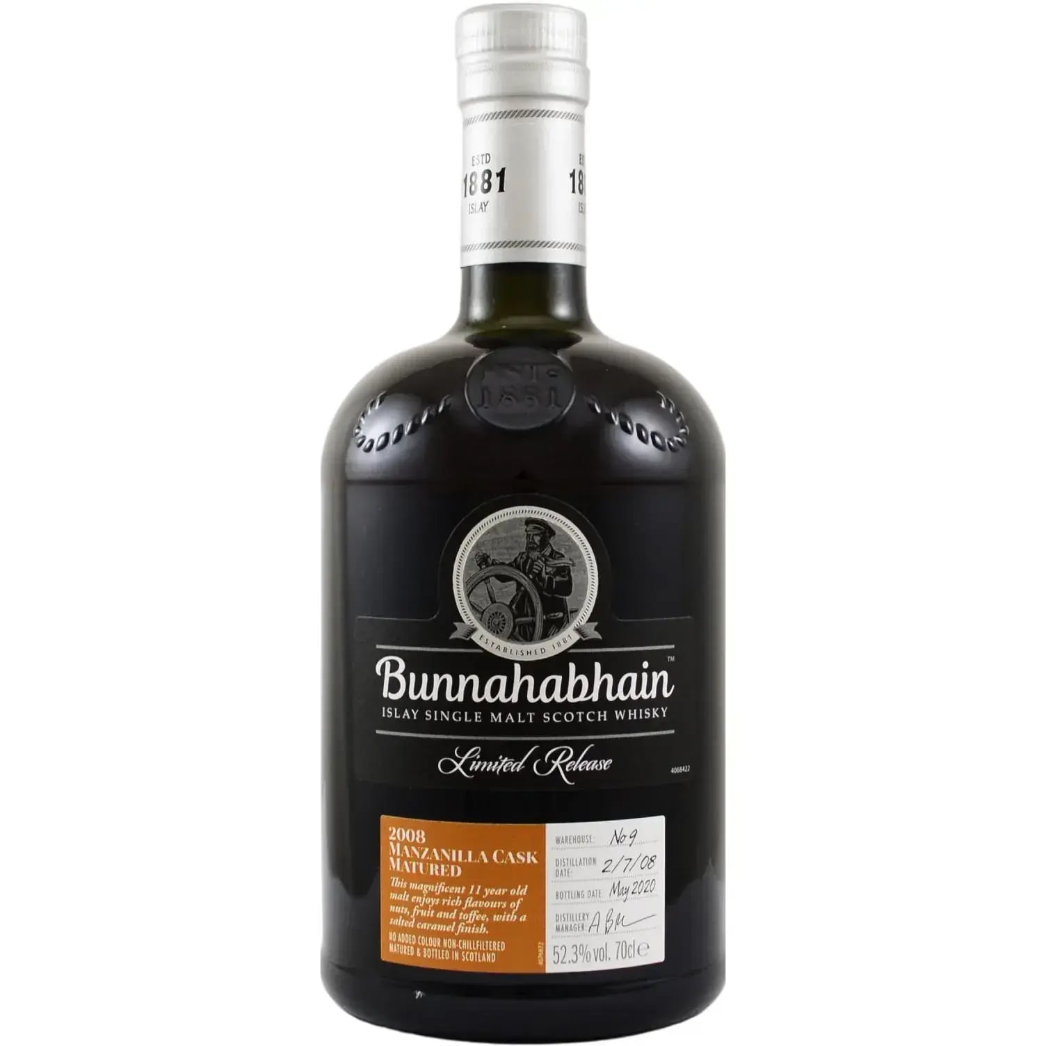 Bunnahabhain 11 Years Old 2008 Warehouse No. 9
