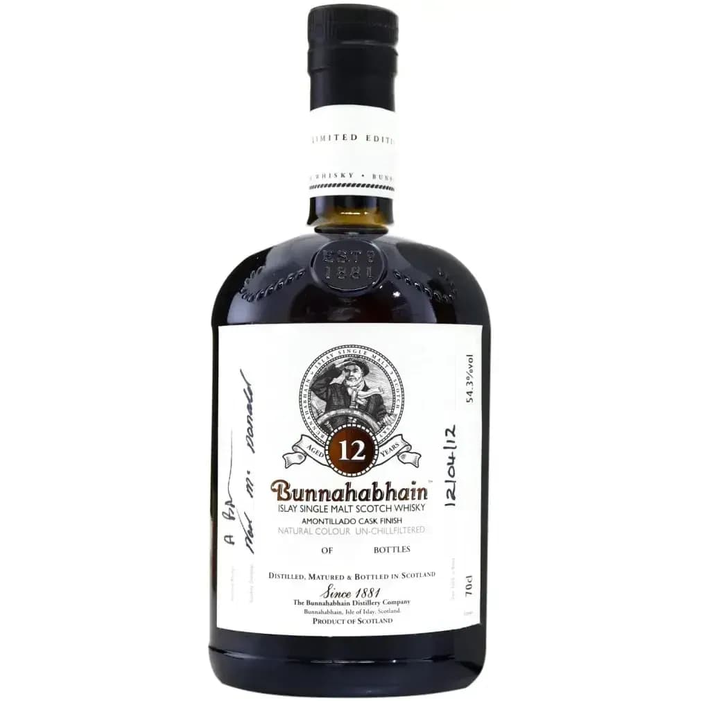 Bunnahabhain 12 Years Old Amontillado Cask Finish Feis Ile 2012