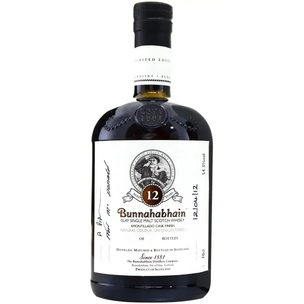 Bunnahabhain 12 Years Old Amontillado Cask Finish Feis Ile 2012