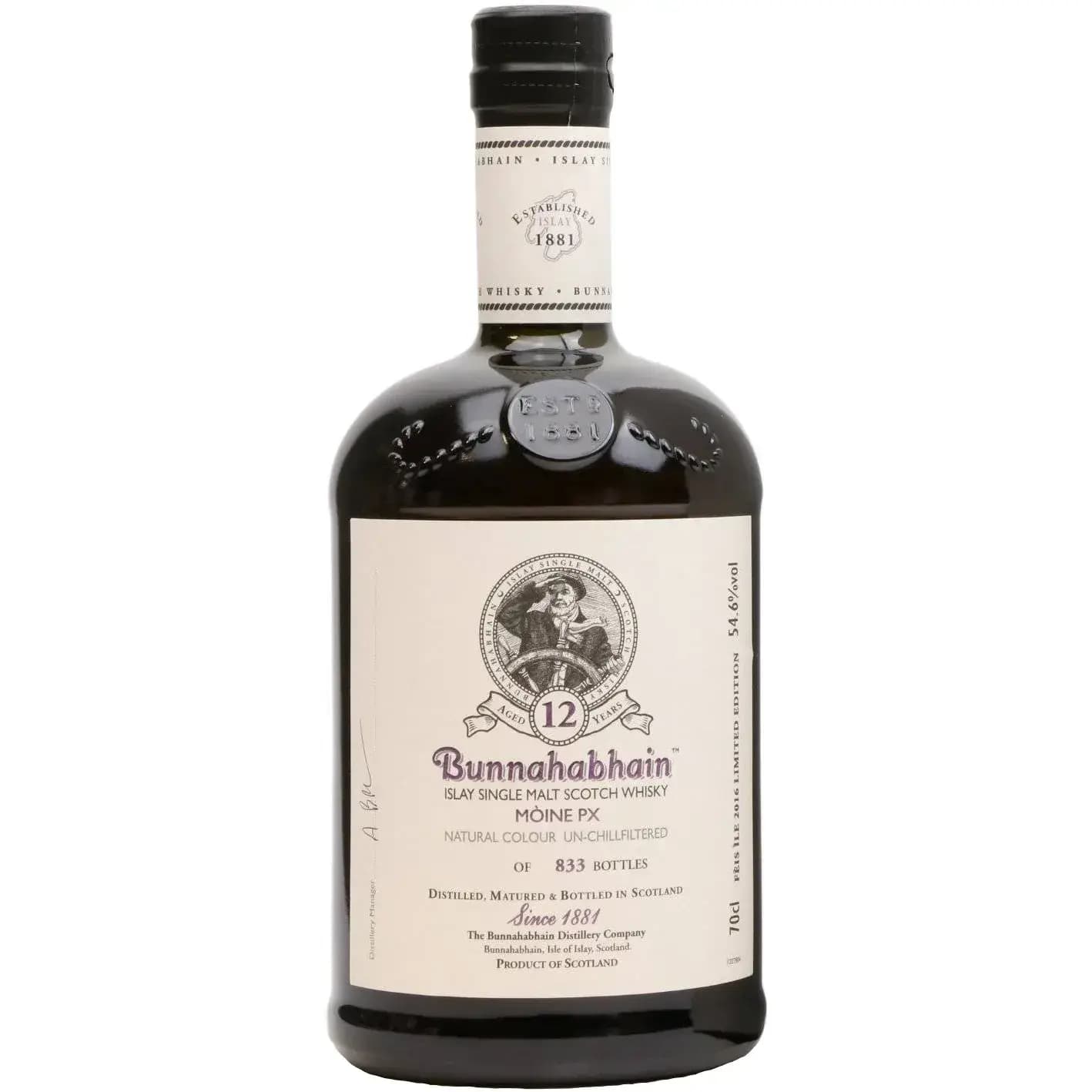 Bunnahabhain 12 Years Old Moine PX Feis Ile 2016