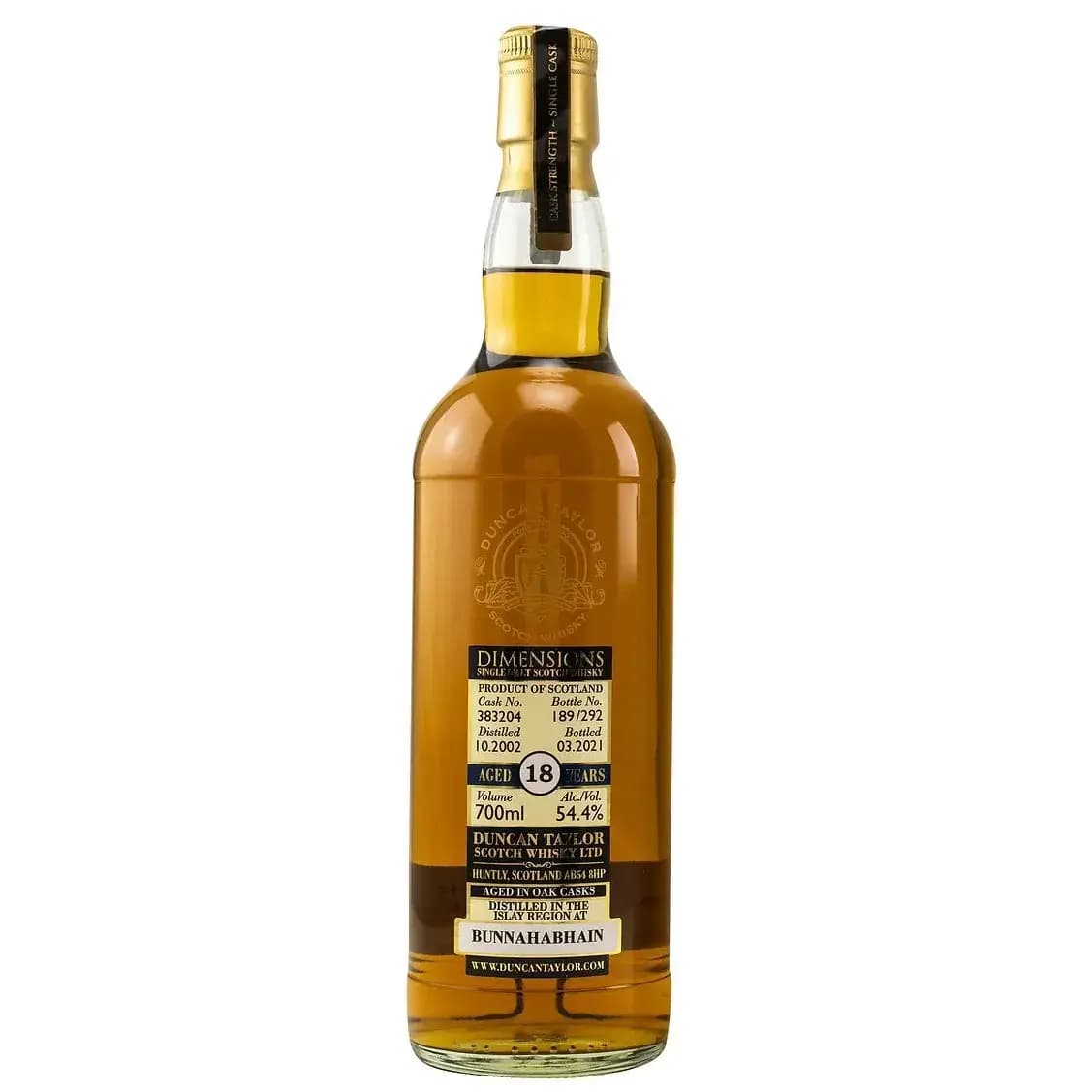 Bunnahabhain 18 Years Old 2002 Duncan Taylor 383204