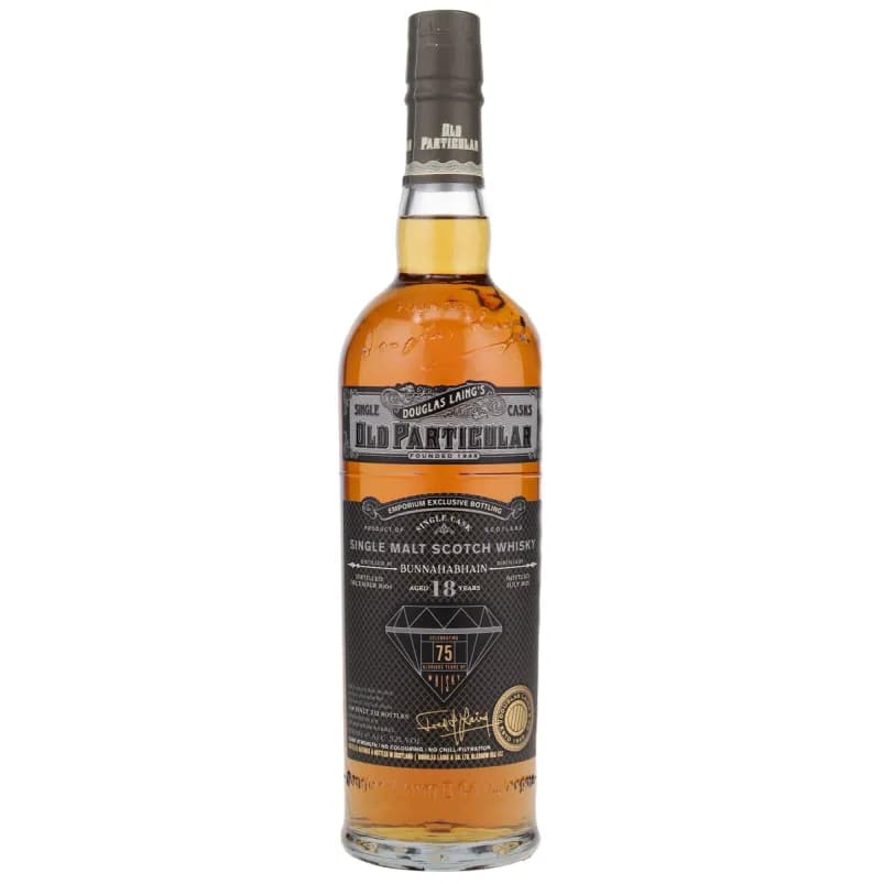 Bunnahabhain 18 Years Old 2004 Old Particular Celebrating 75 Glorious Years of Whisky Douglas Laing