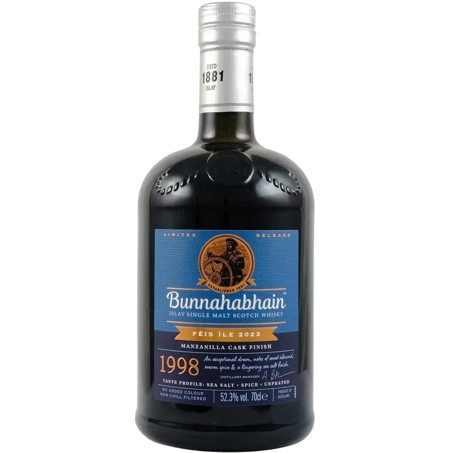 Bunnahabhain 1998 Feis Ile 2023