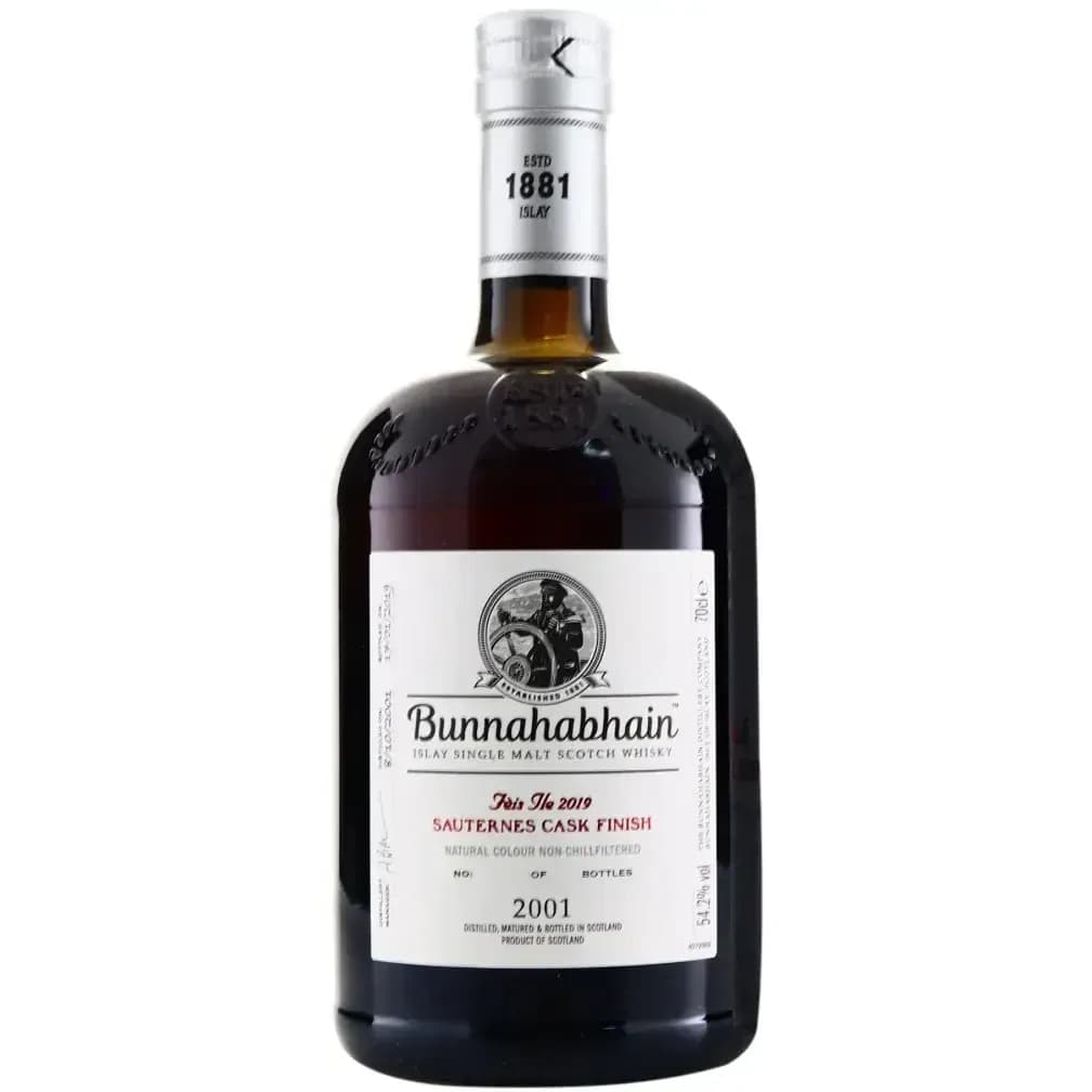 Bunnahabhain 2001 Sauternes Cask Feis Ile 2019