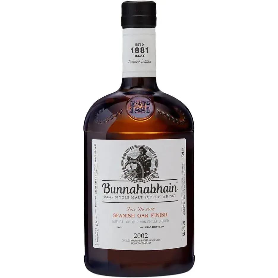 Bunnahabhain 2002 Spanish Oak Feis Ile 2018