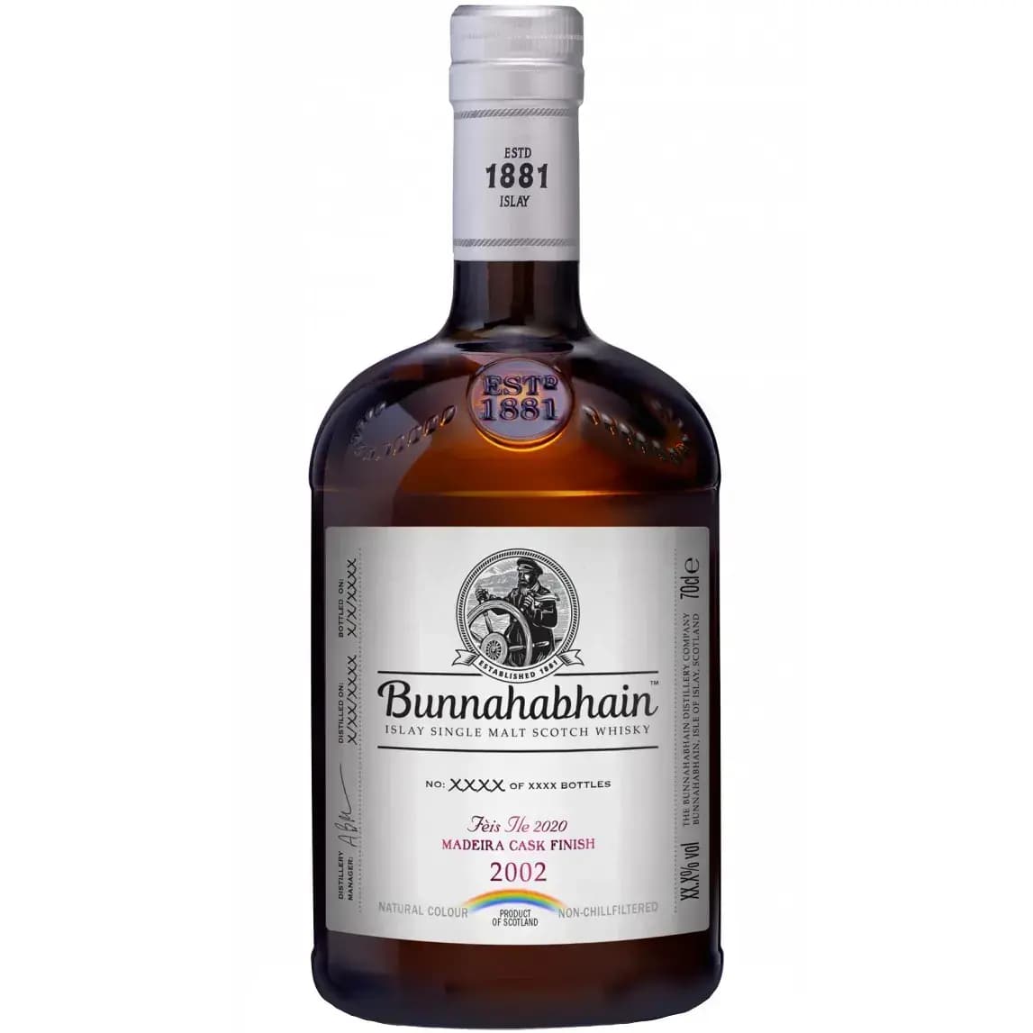 Bunnahabhain 2002 Madeira Cask Finish Feis Ile 2020