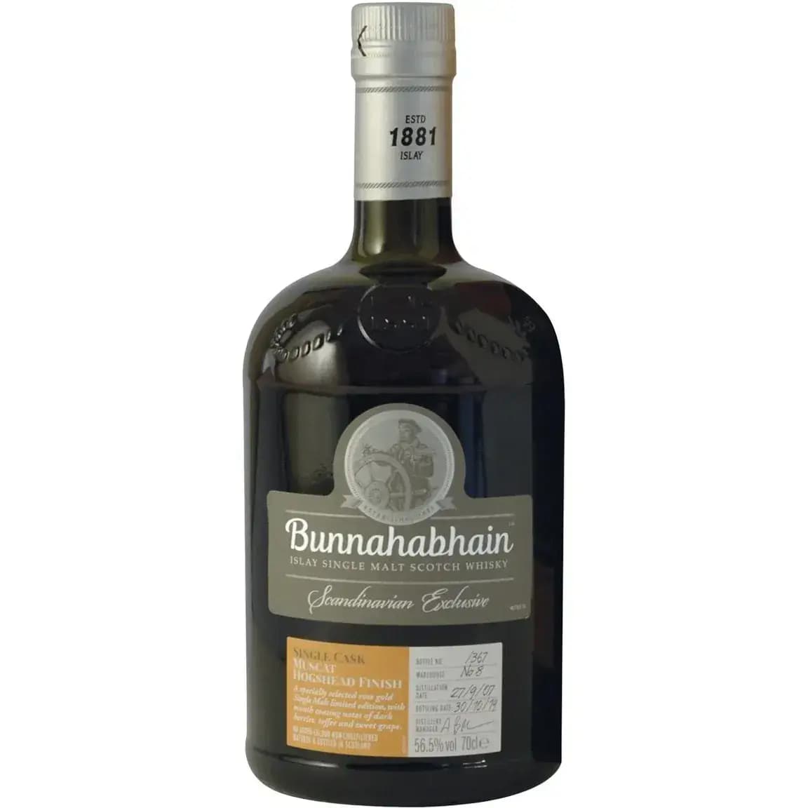 Bunnahabhain 2007 The Whisky Warehouse No. 8