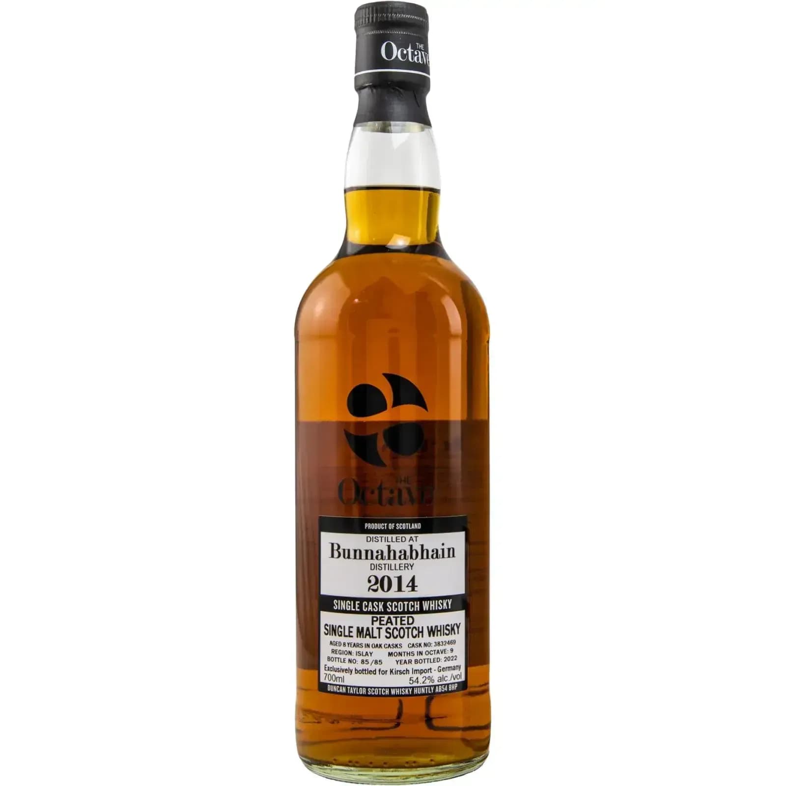 Bunnahabhain 2014 The Octave - Peated Single Cask Nr.3832469 Duncan Taylor