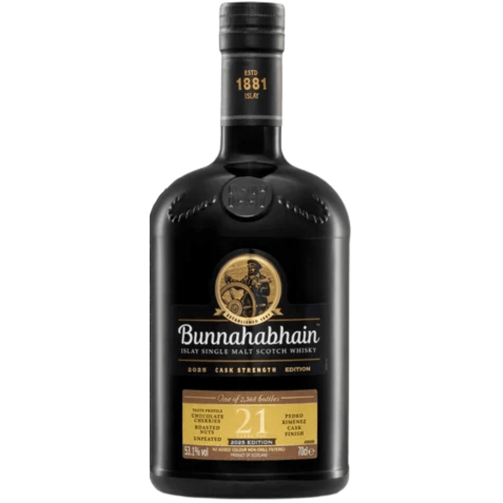 Bunnahabhain 21 Years Old Cask Strength Edition 2025