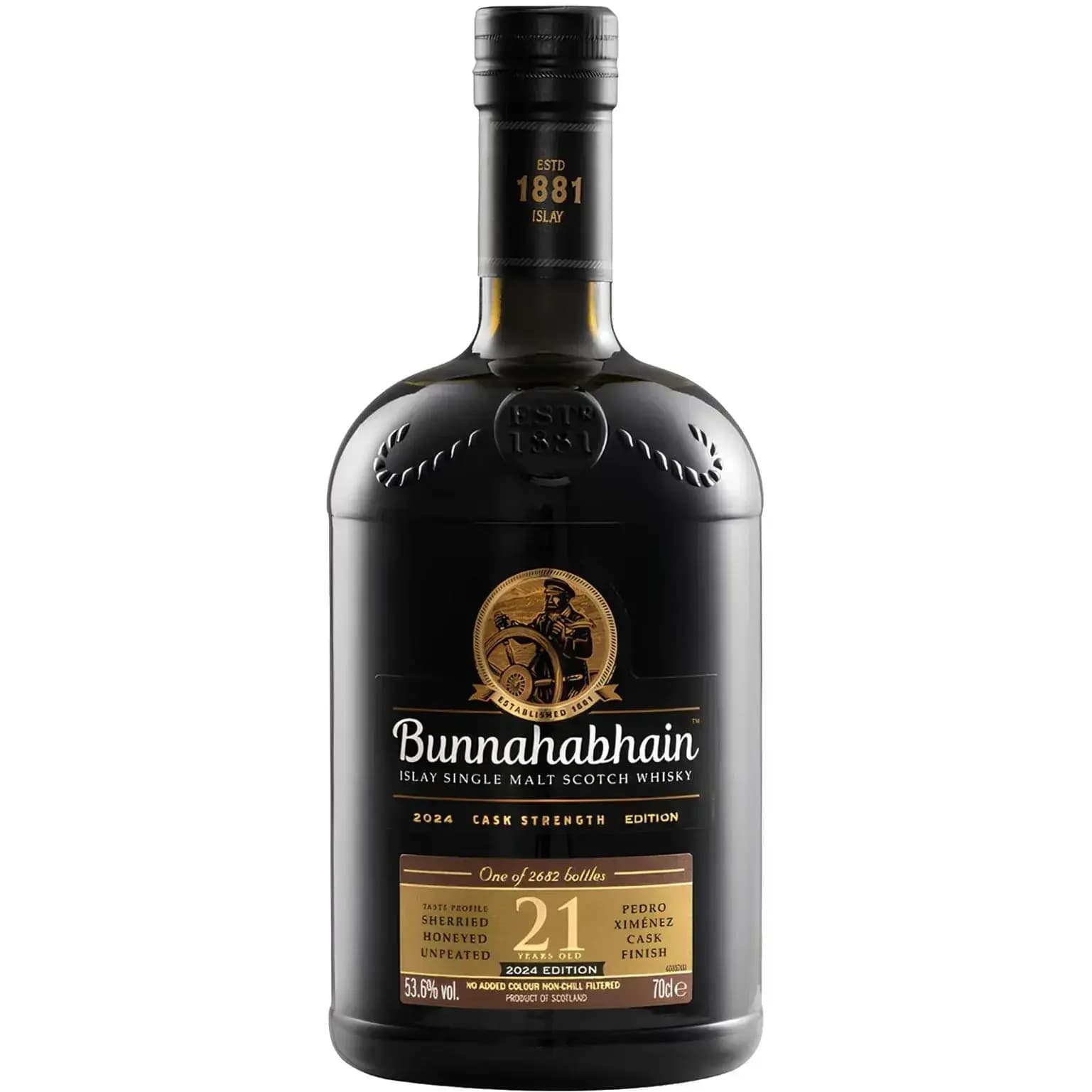 Bunnahabhain 21 Years Old Pedro Ximénez Cask Finish