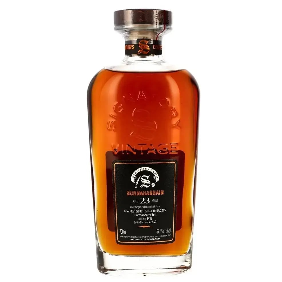 Bunnahabhain 22 Years Old 2001 Cask Strength Collection Symington’s Choice Signatory Vintage 1438