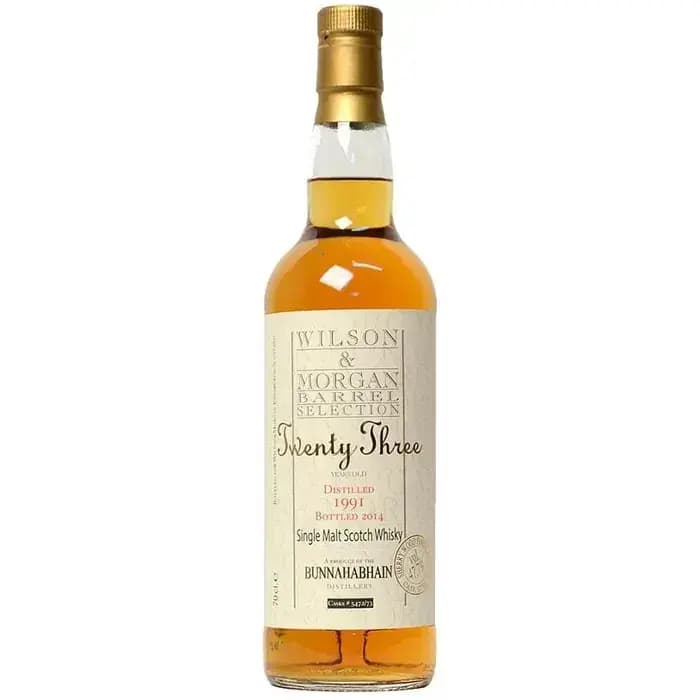 Bunnahabhain 23 Years Old 1991 Wilson & Morgan
