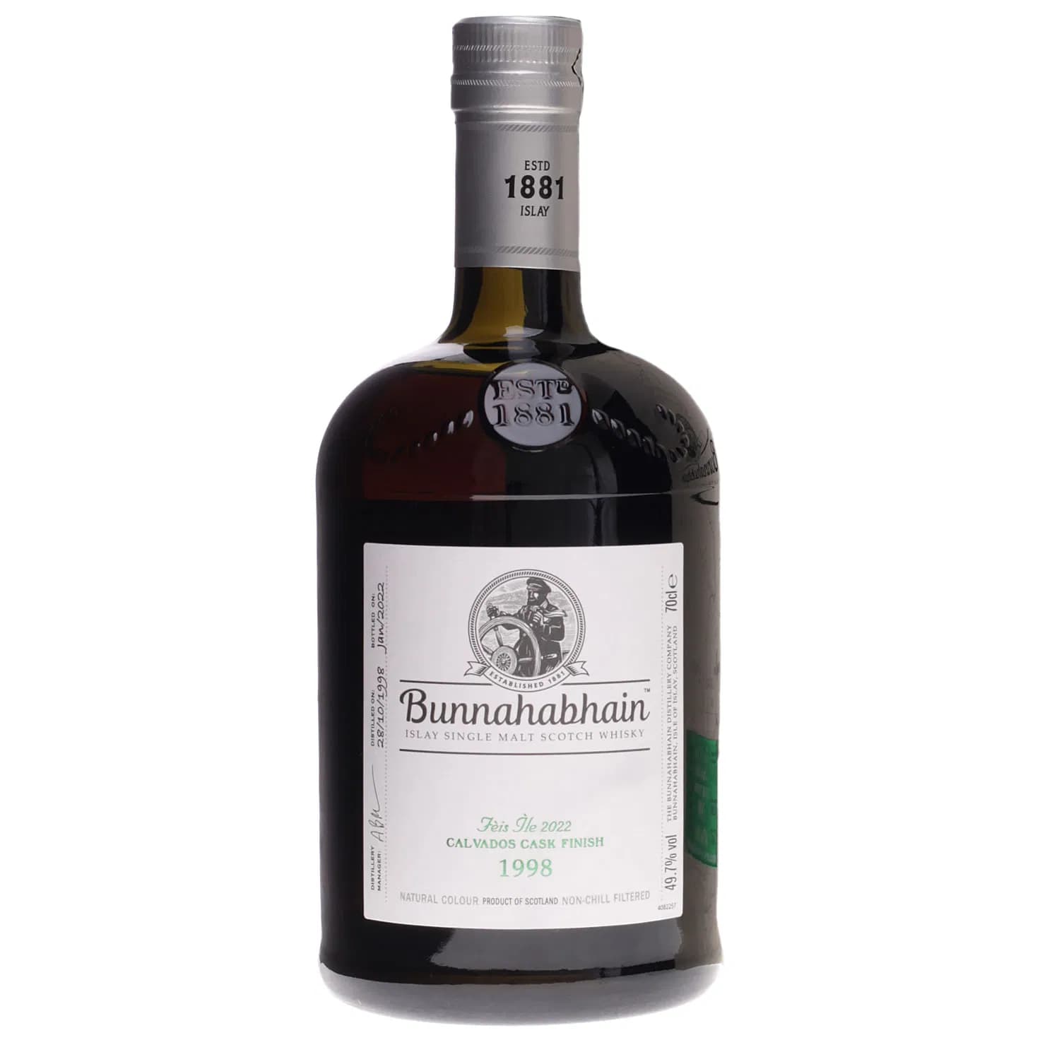 Bunnahabhain 23 Years Old 1998 Feis Ile 2022
