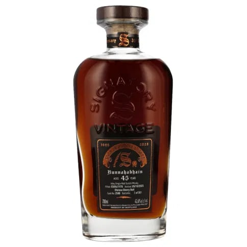 Bunnahabhain 45 Years Old 1978 35th Anniversary Signature Rare Release Signatory Vintage 2588