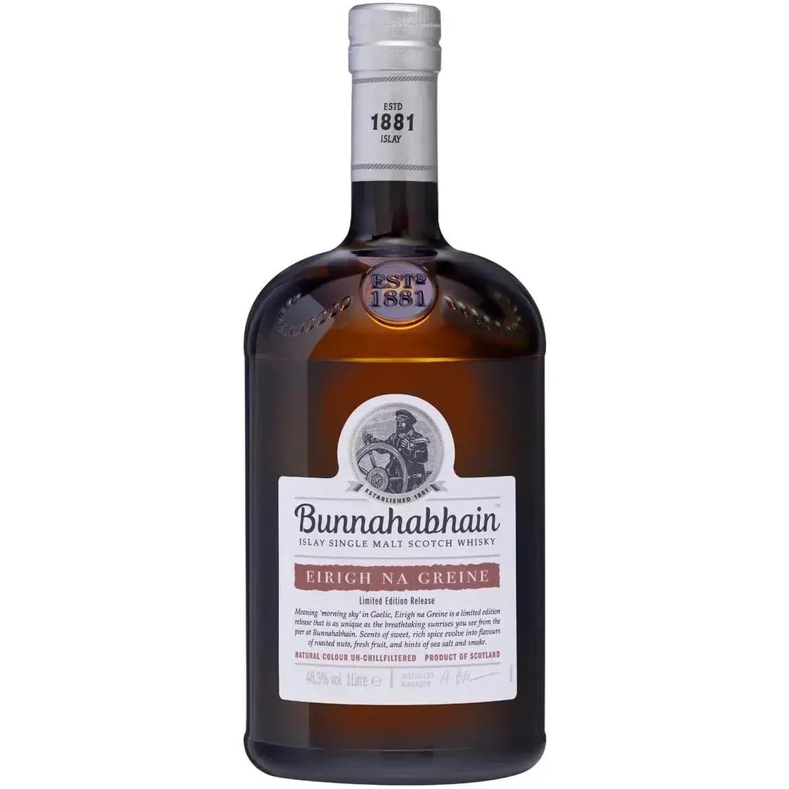 Bunnahabhain Eirigh Na Greine Limited Edition Release